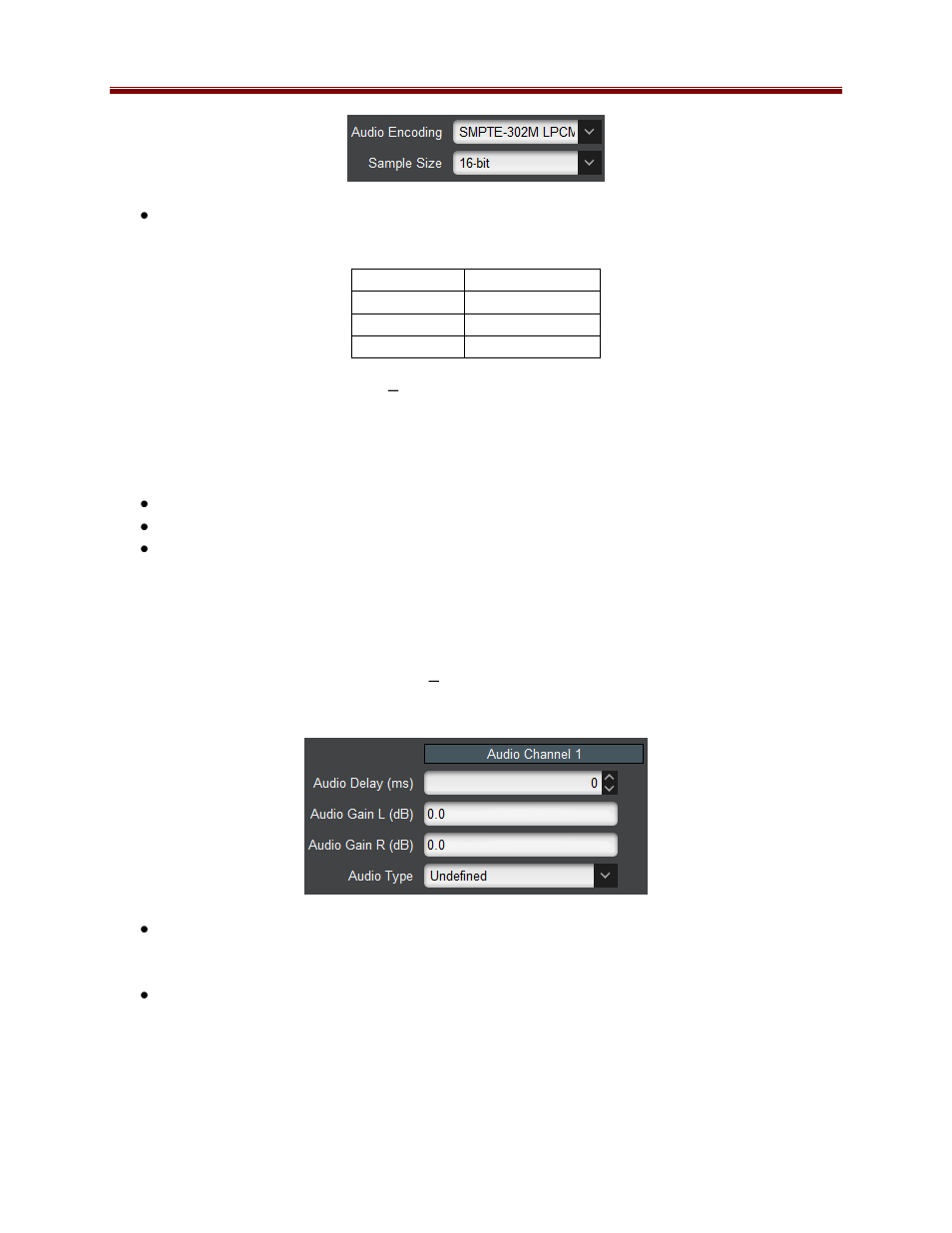 Audio configuration basic tab – dolby pass-through, Audio configuration advanced tab | Cobalt Co9992-4ENC-4K-HEVC Software-Defined Broadcast Encoder User Manual | Page 70 / 135