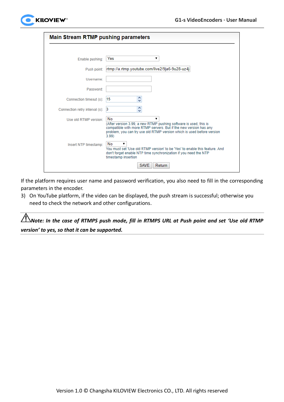 Kiloview 3G-SDI to H.264 Wireless Video Encoder User Manual | Page 31 / 50