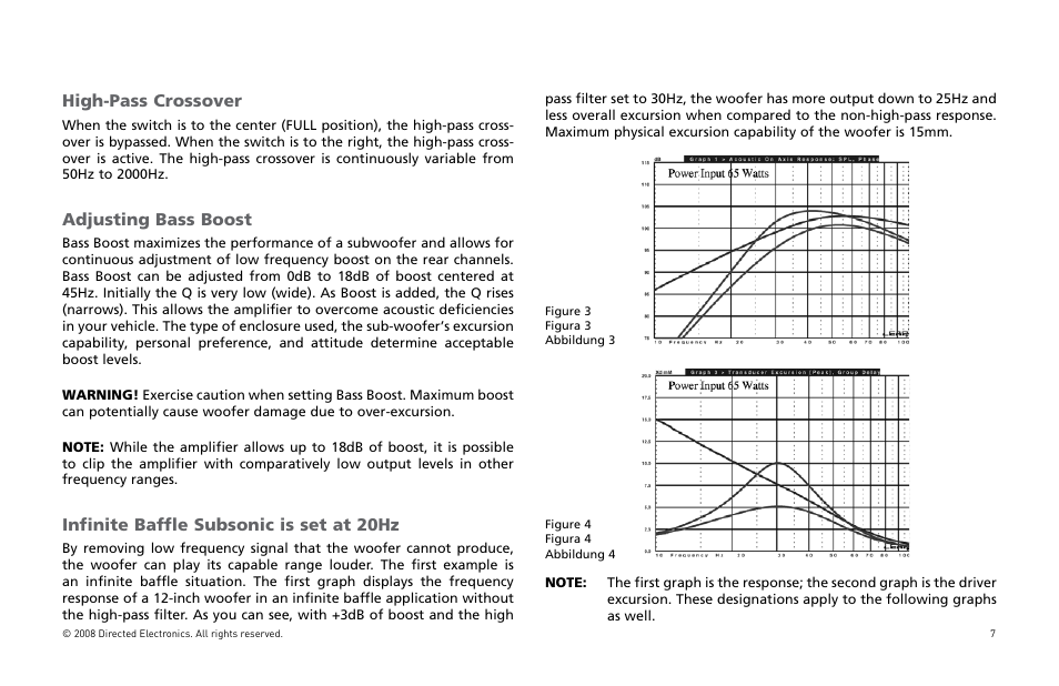 Directed Audio XTR Amplifier XTR2504 User Manual | Page 8 / 102