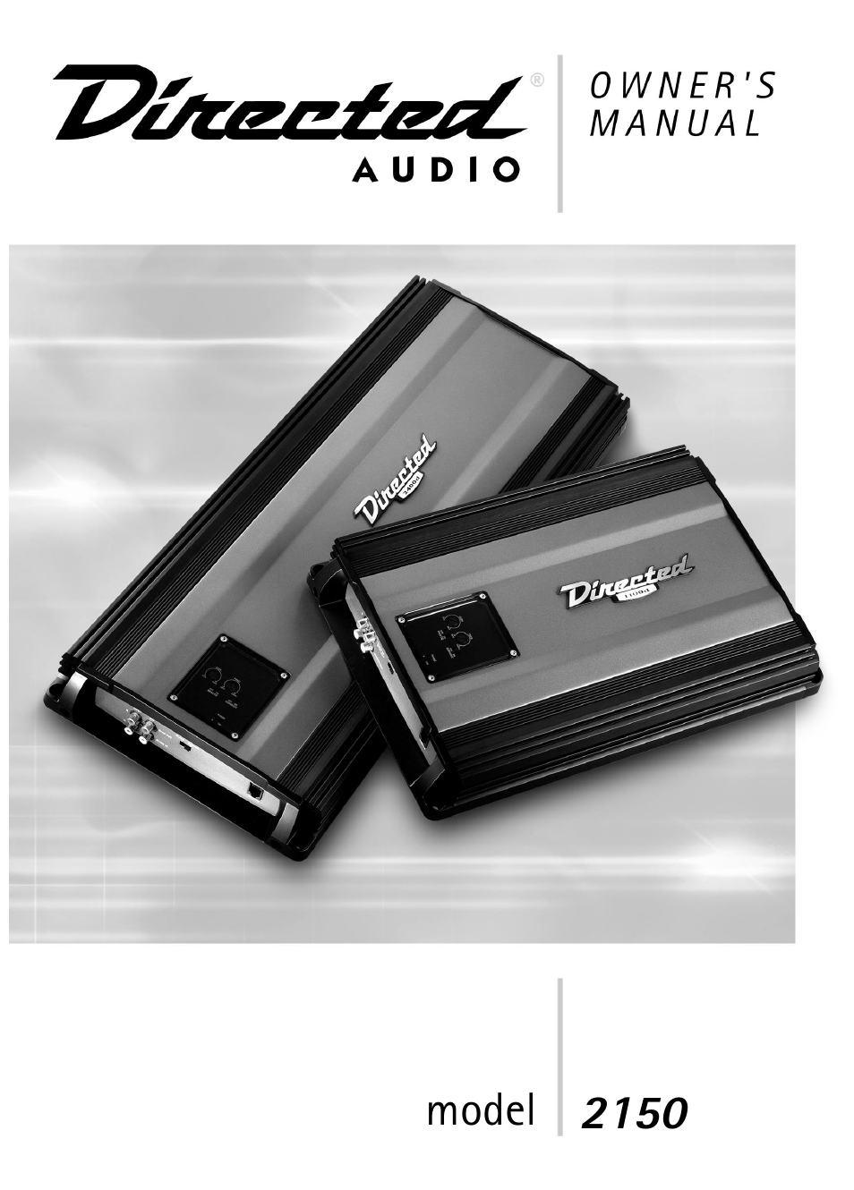 Directed Audio 2150 User Manual | 12 pages