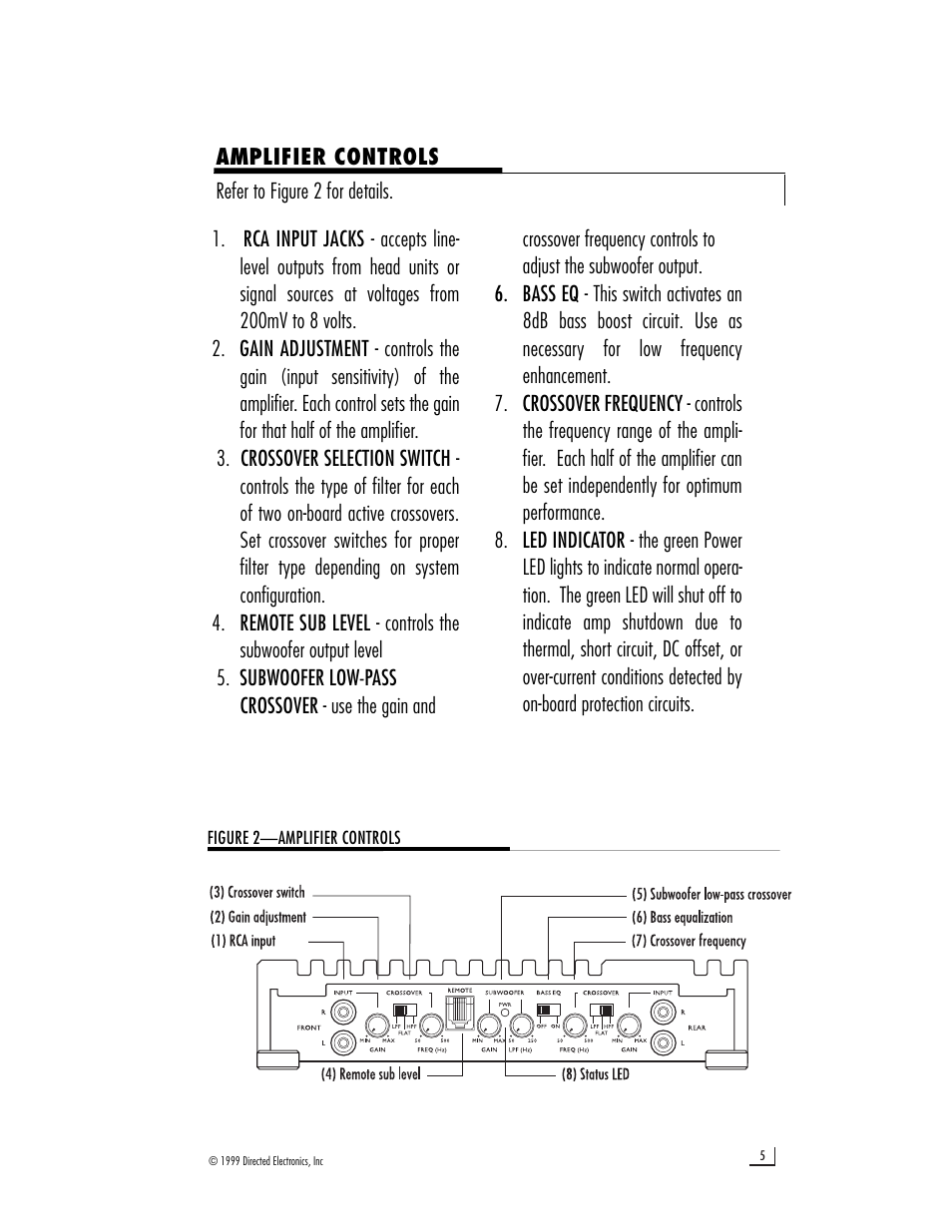 Directed Audio 650 User Manual | Page 7 / 12