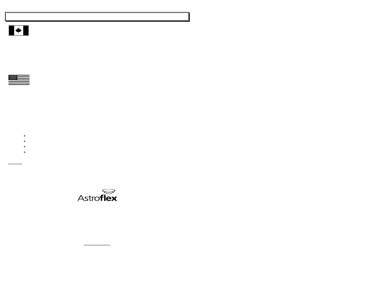 Government regulations | AstroStart RS-623 User Manual | Page 2 / 12