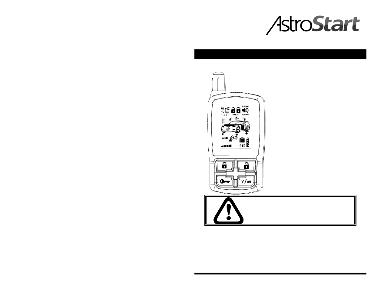 AstroStart RSS-5224 User Manual | 22 pages