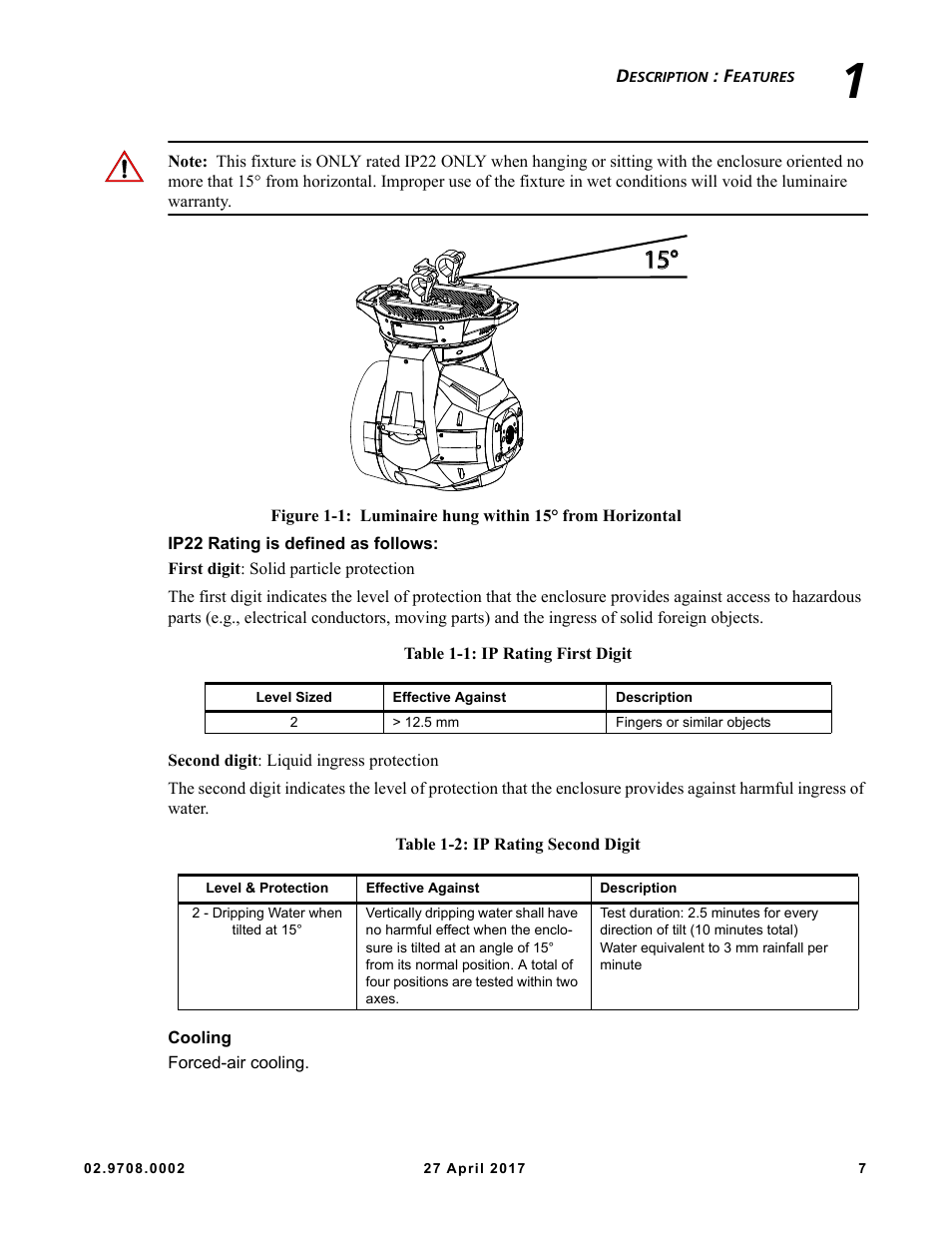 VARI-LITE VL6000 Beam User Manual | Page 25 / 103