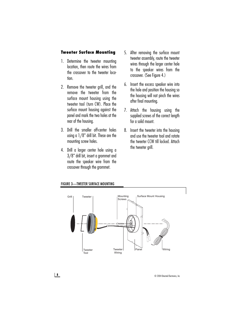 Directed Audio CSX650 User Manual | Page 8 / 11