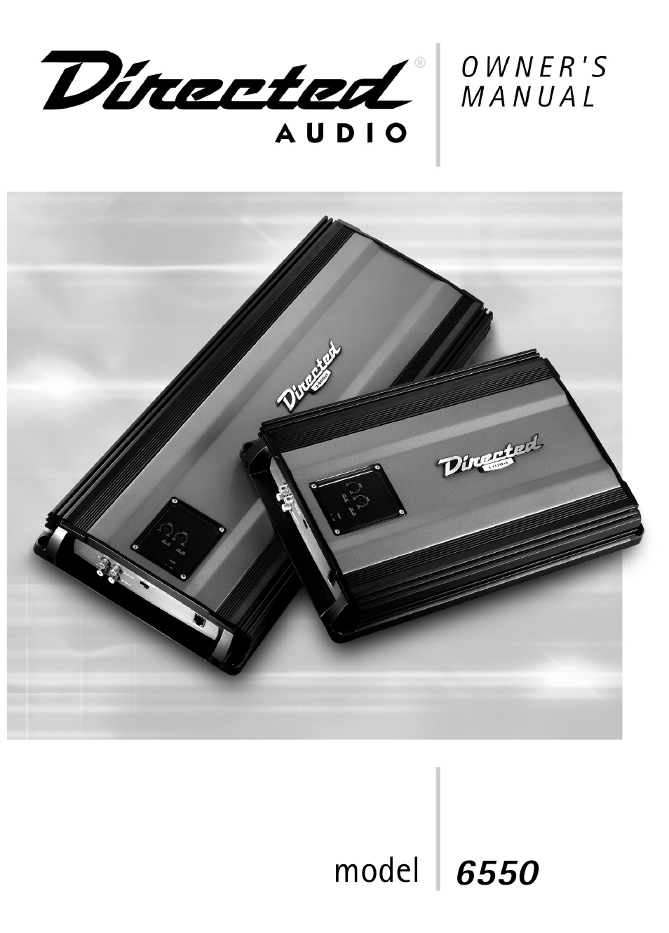 Directed Audio 6550 User Manual | 16 pages