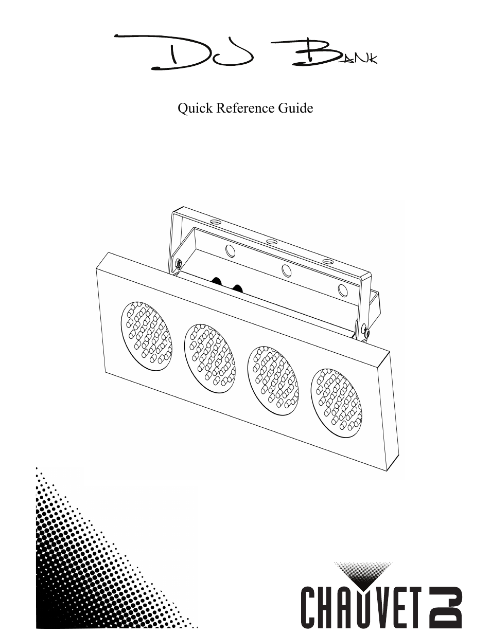 CHAUVET DJ DJ Bank LED Light Bar (RGBA) User Manual | 24 pages