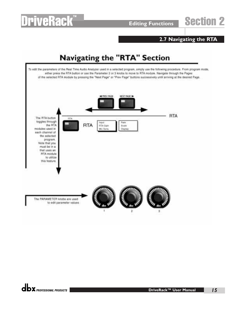 Driverack | dbx Pro 480 User Manual | Page 25 / 117