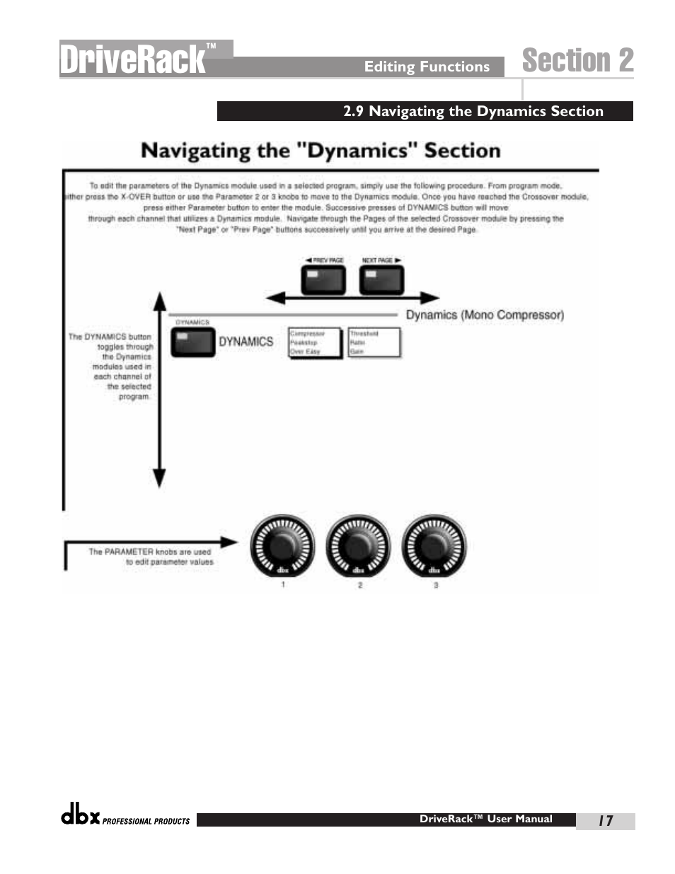 Driverack | dbx Pro 480 User Manual | Page 27 / 117