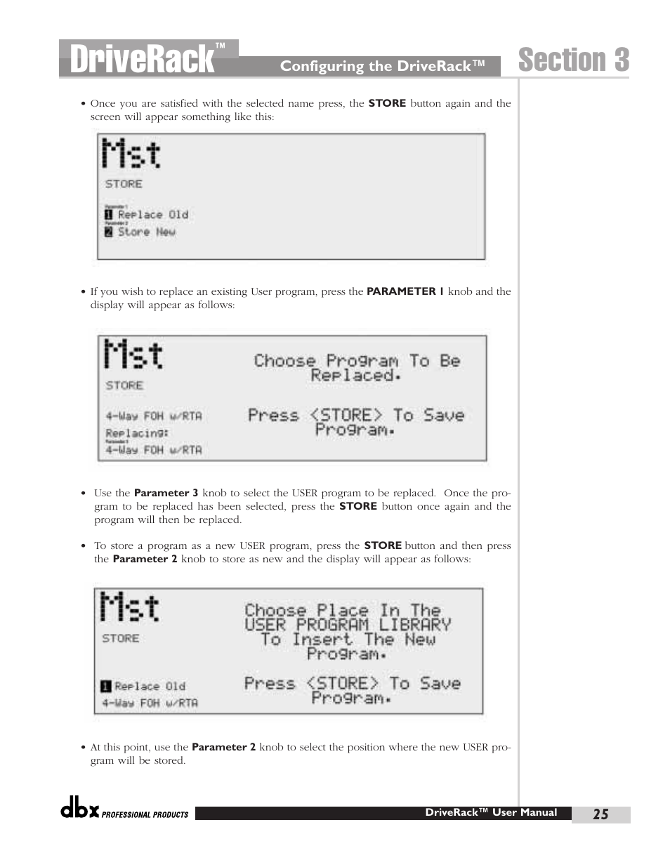 Driverack | dbx Pro 480 User Manual | Page 34 / 117