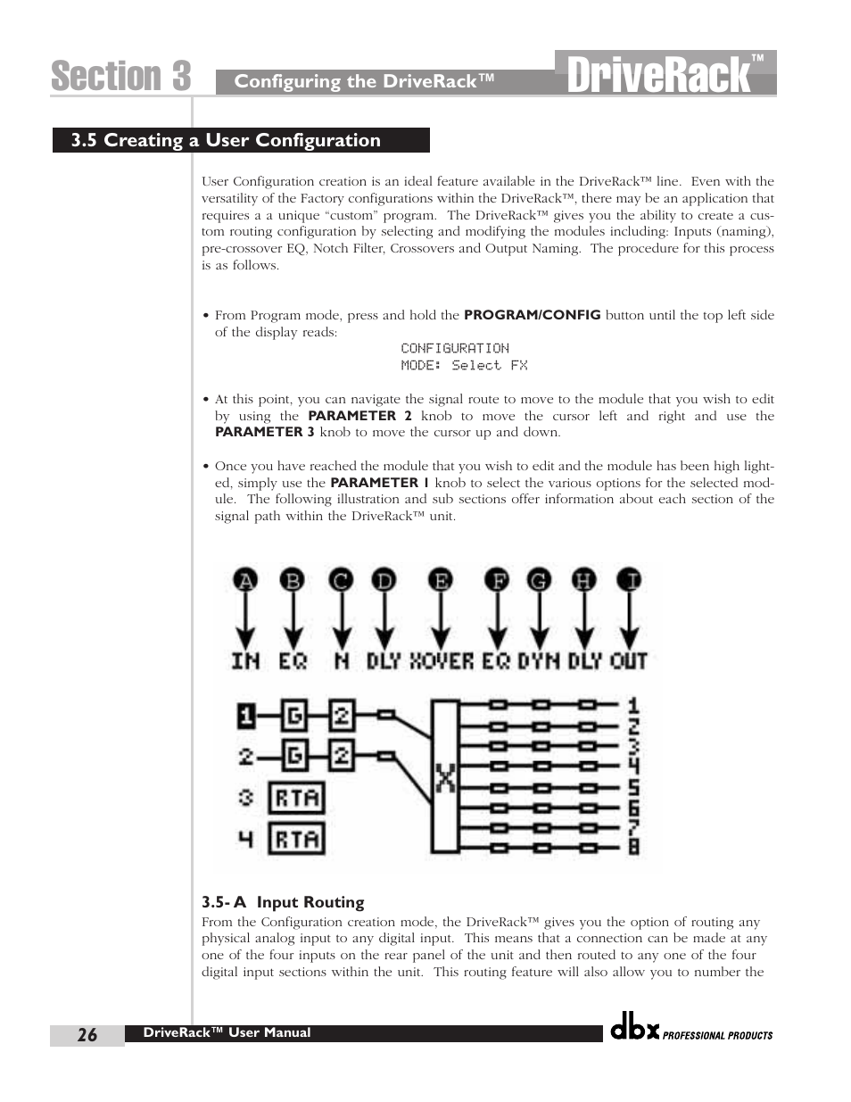 Driverack | dbx Pro 480 User Manual | Page 35 / 117