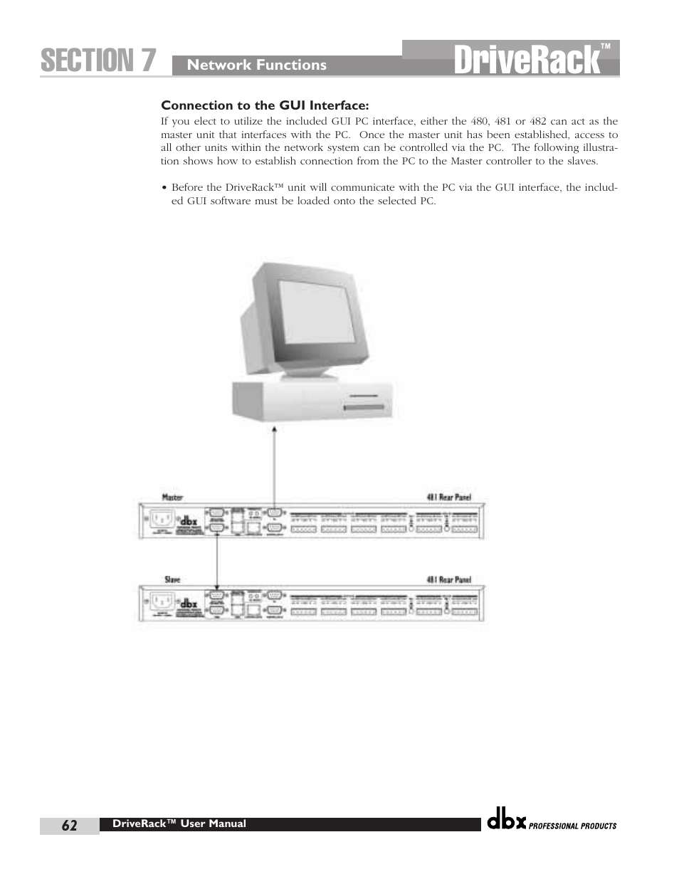 Driverack | dbx Pro 480 User Manual | Page 71 / 117