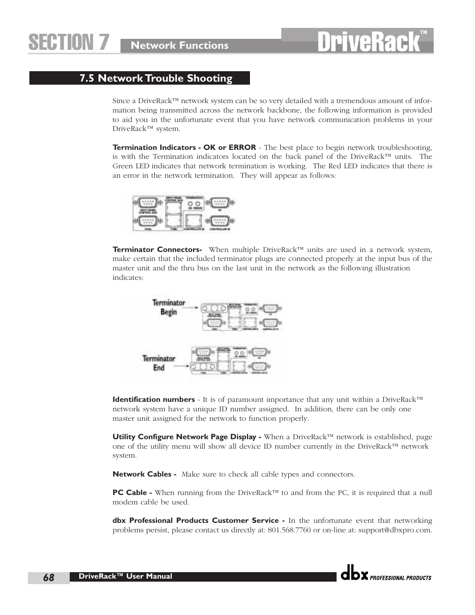 Driverack | dbx Pro 480 User Manual | Page 77 / 117