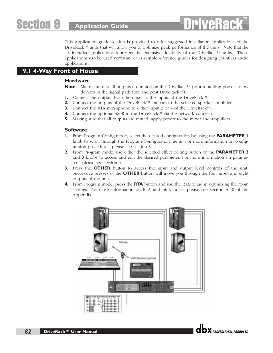 Driverack | dbx Pro 480 User Manual | Page 91 / 117