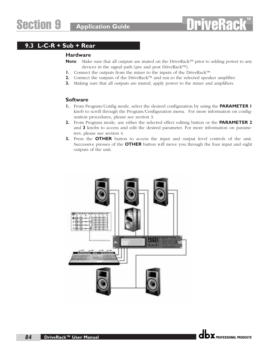 Driverack | dbx Pro 480 User Manual | Page 93 / 117