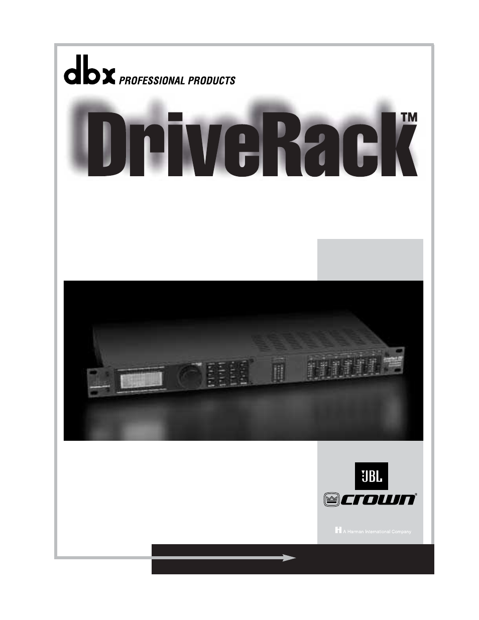 dbx Pro 260 User Manual | 83 pages