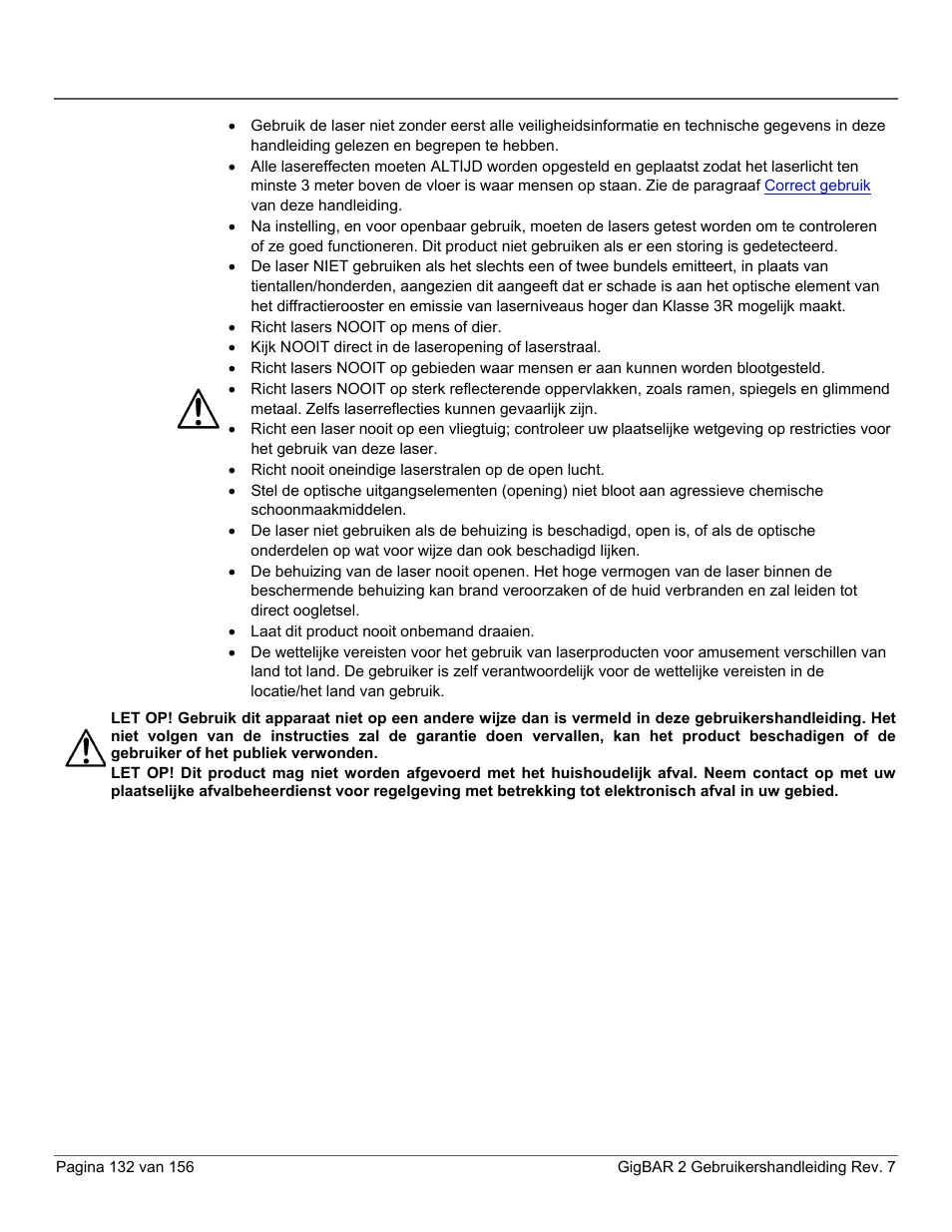 CHAUVET DJ GigBAR 2 All-In-One Lighting System User Manual | Page 132 / 156