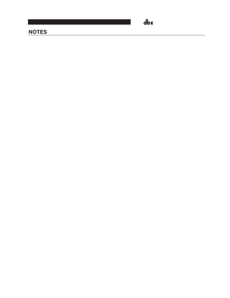 dbx Pro 160A User Manual | Page 18 / 20