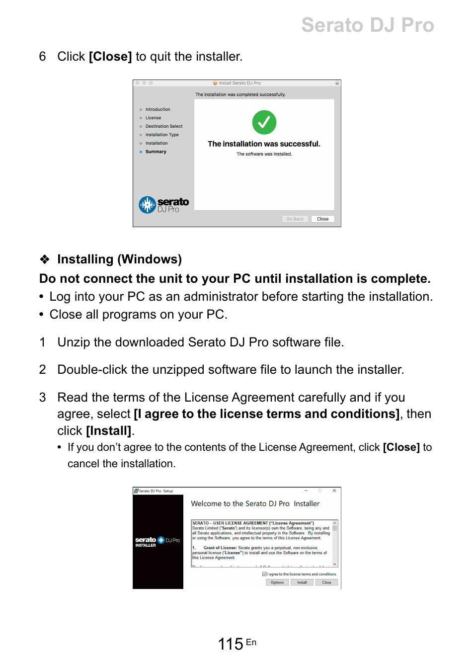 Serato dj pro | Pioneer Dj DDJ-FLX10 4-Channel DJ Controller for rekordbox and Serato DJ Pro (Black) User Manual | Page 115 / 183