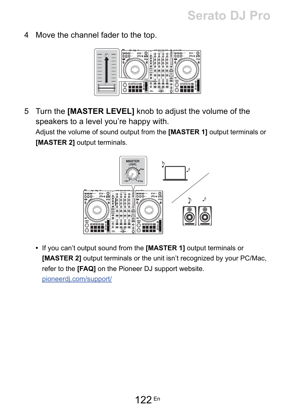 Serato dj pro | Pioneer Dj DDJ-FLX10 4-Channel DJ Controller for rekordbox and Serato DJ Pro (Black) User Manual | Page 122 / 183