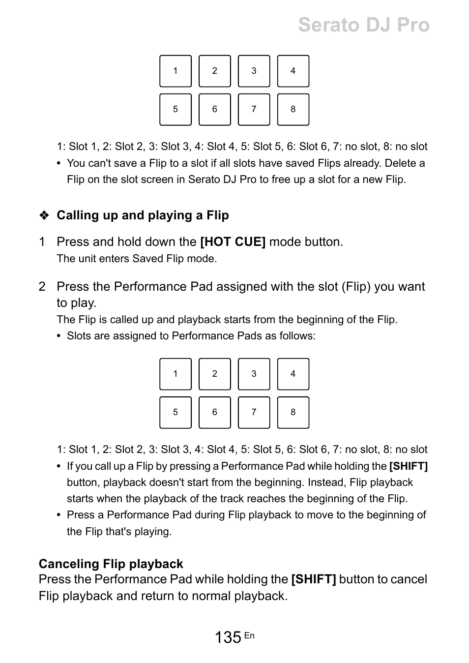 Serato dj pro | Pioneer Dj DDJ-FLX10 4-Channel DJ Controller for rekordbox and Serato DJ Pro (Black) User Manual | Page 135 / 183