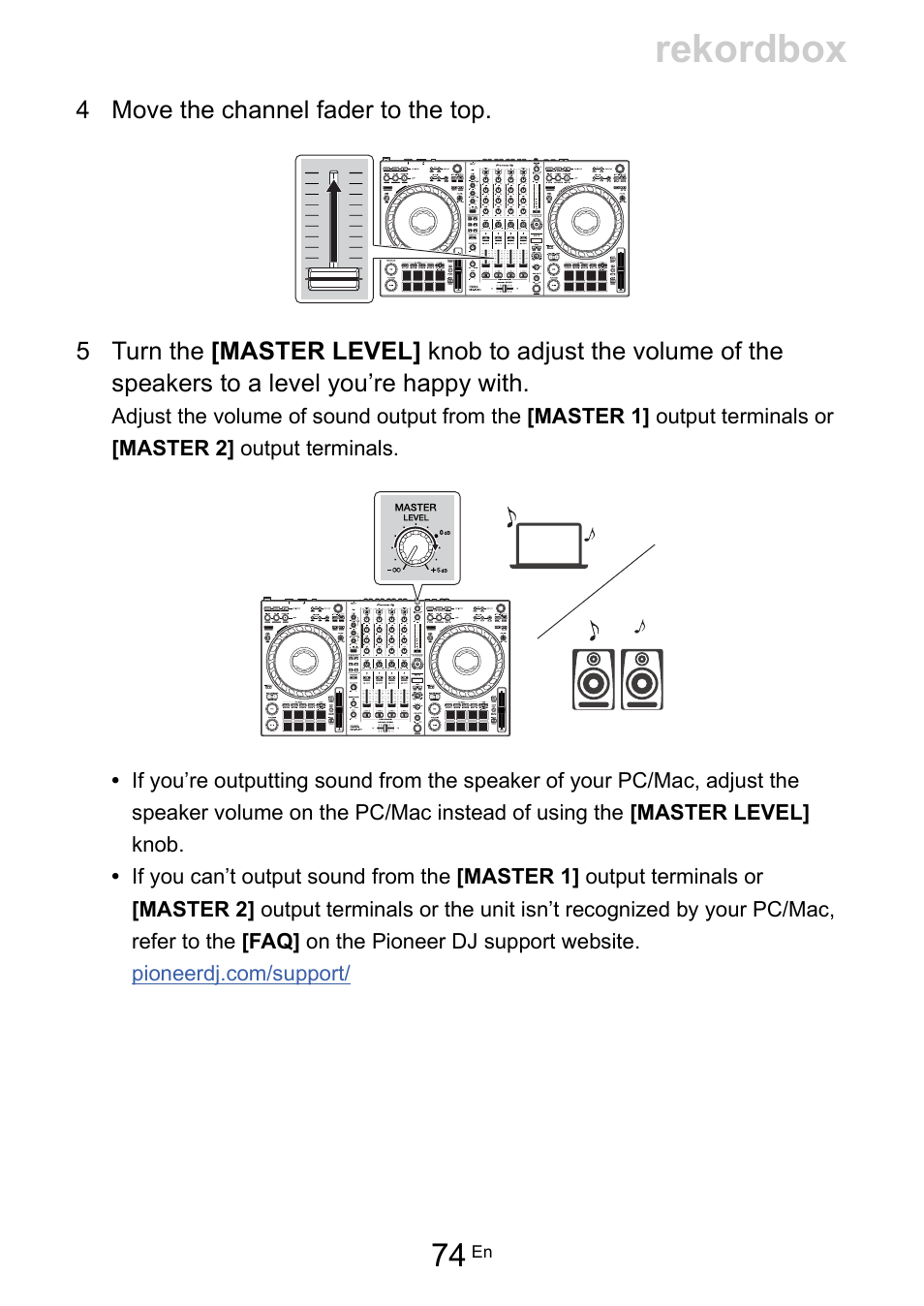 Rekordbox | Pioneer Dj DDJ-FLX10 4-Channel DJ Controller for rekordbox and Serato DJ Pro (Black) User Manual | Page 74 / 183