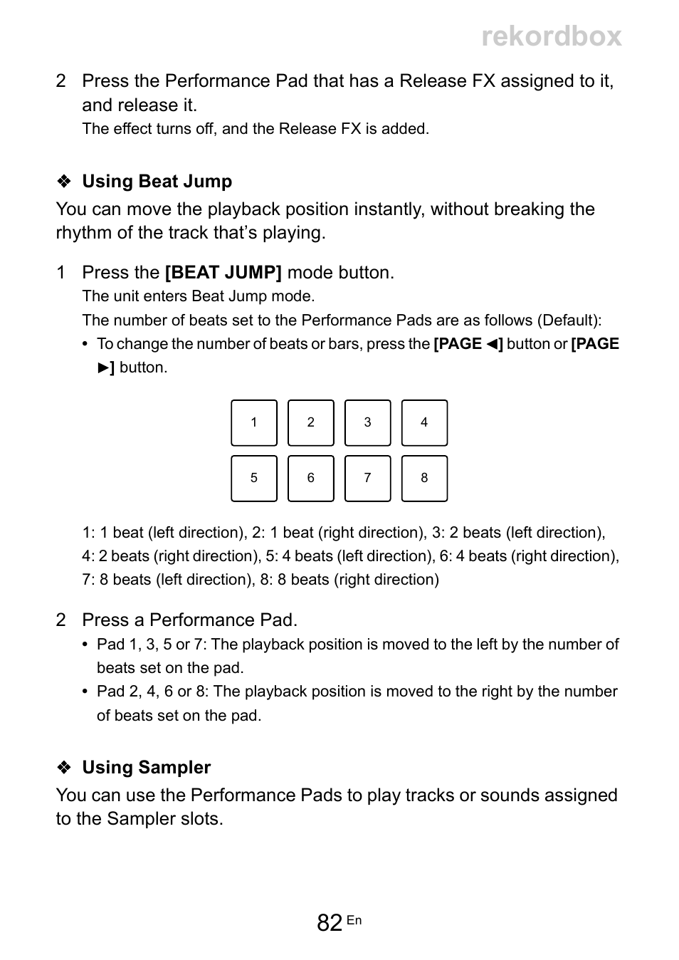 Rekordbox | Pioneer Dj DDJ-FLX10 4-Channel DJ Controller for rekordbox and Serato DJ Pro (Black) User Manual | Page 82 / 183