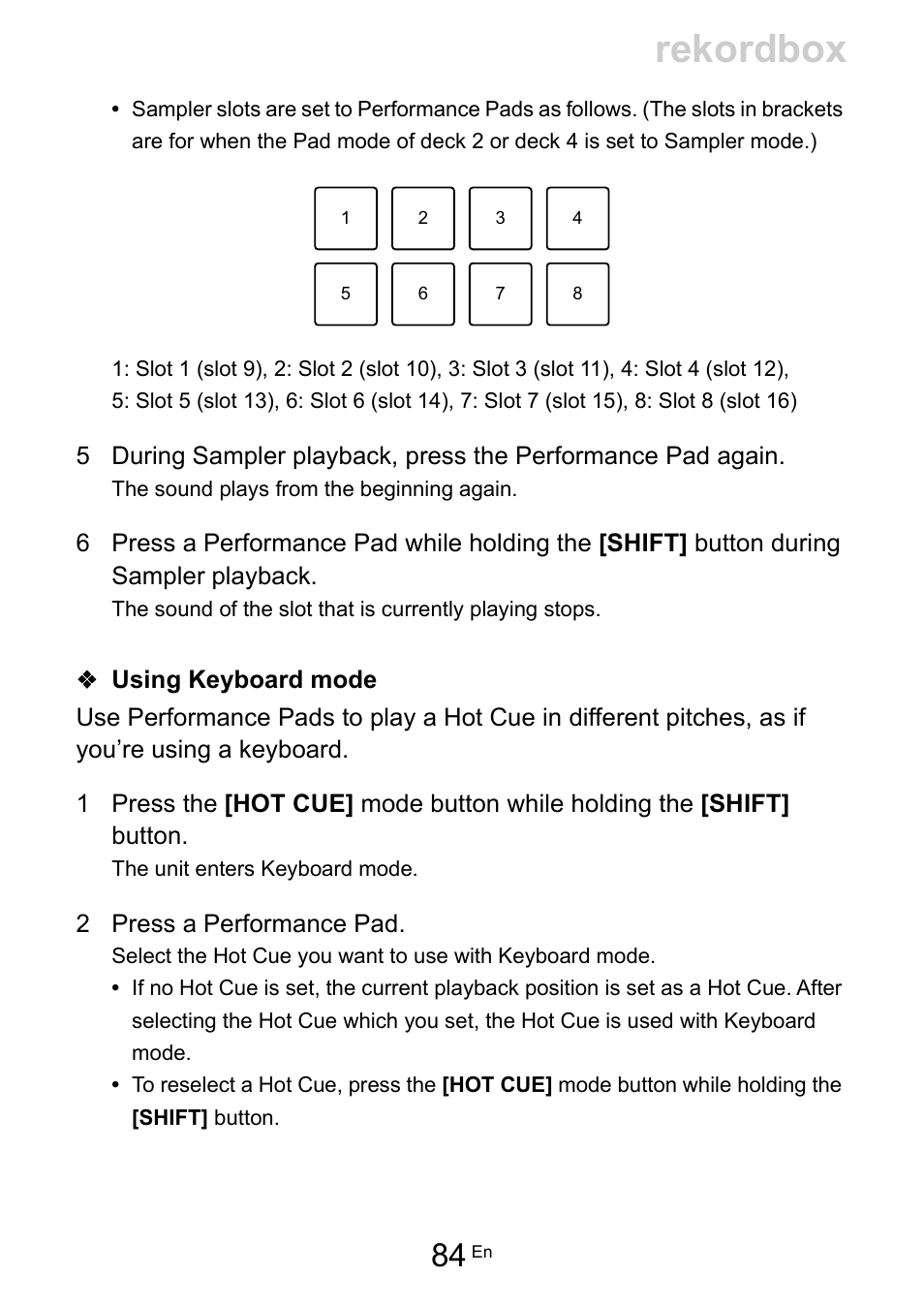 Rekordbox | Pioneer Dj DDJ-FLX10 4-Channel DJ Controller for rekordbox and Serato DJ Pro (Black) User Manual | Page 84 / 183