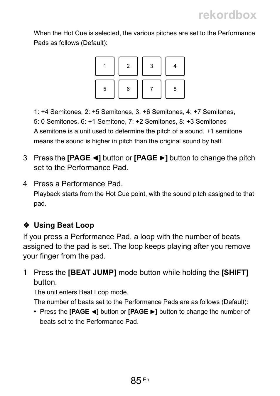 Rekordbox | Pioneer Dj DDJ-FLX10 4-Channel DJ Controller for rekordbox and Serato DJ Pro (Black) User Manual | Page 85 / 183