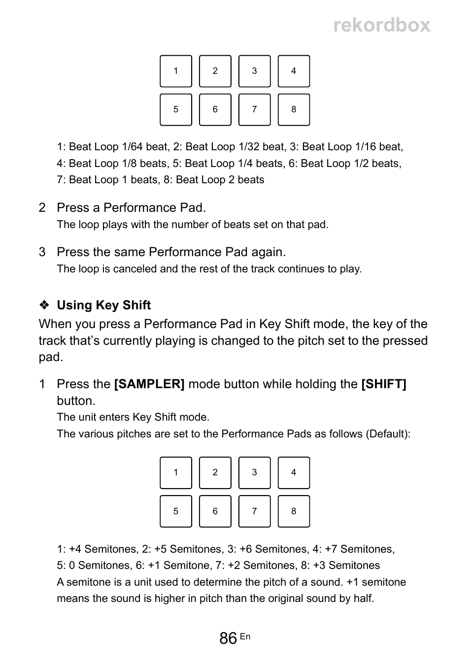 Rekordbox | Pioneer Dj DDJ-FLX10 4-Channel DJ Controller for rekordbox and Serato DJ Pro (Black) User Manual | Page 86 / 183