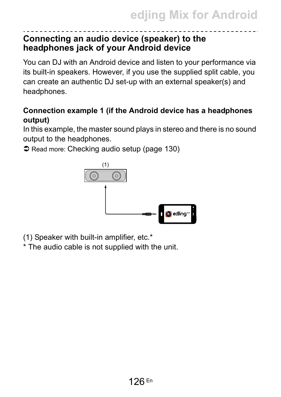 Edjing mix for android | Pioneer Dj DDJ-200 SmDJ Controller for WeDJ and rekordbox User Manual | Page 126 / 181