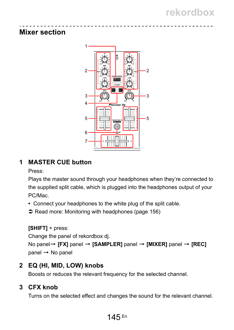 Rekordbox | Pioneer Dj DDJ-200 SmDJ Controller for WeDJ and rekordbox User Manual | Page 145 / 181