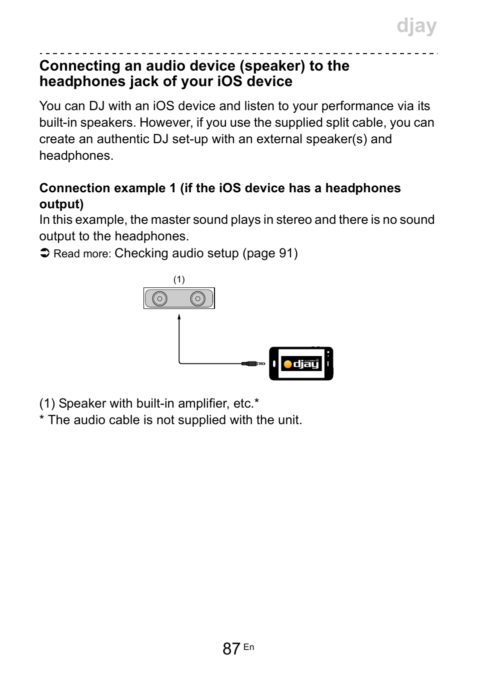 Djay | Pioneer Dj DDJ-200 SmDJ Controller for WeDJ and rekordbox User Manual | Page 87 / 181