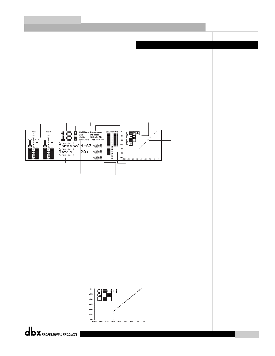 Quantum, 2 front panel (cont.) getting started | dbx Pro QUANTUM User Manual | Page 13 / 94