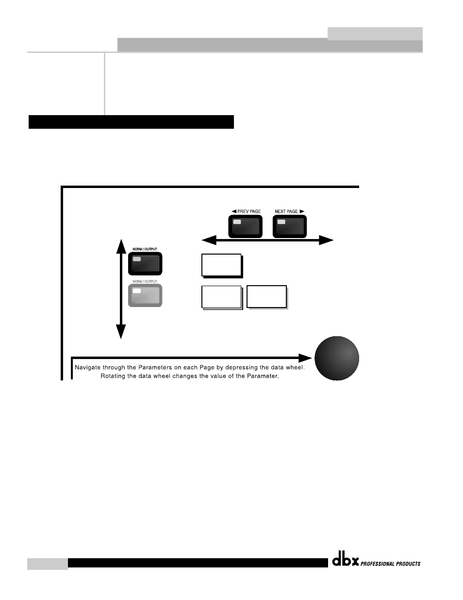 Quantum, Navigating "norm/output, Navigation | 9 norm/output | dbx Pro QUANTUM User Manual | Page 26 / 94