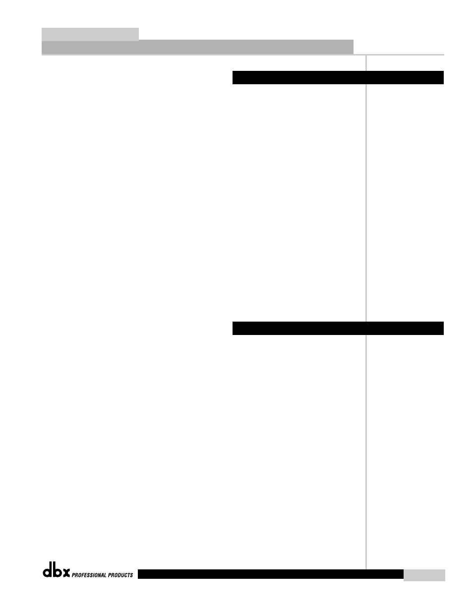 Quantum | dbx Pro QUANTUM User Manual | Page 43 / 94
