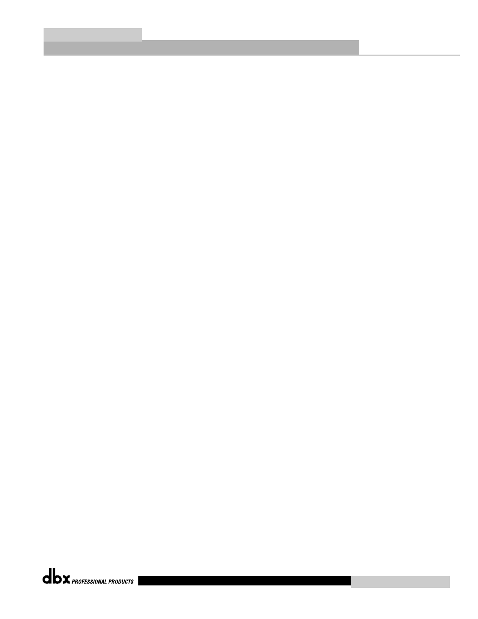 Quantum | dbx Pro QUANTUM User Manual | Page 5 / 94