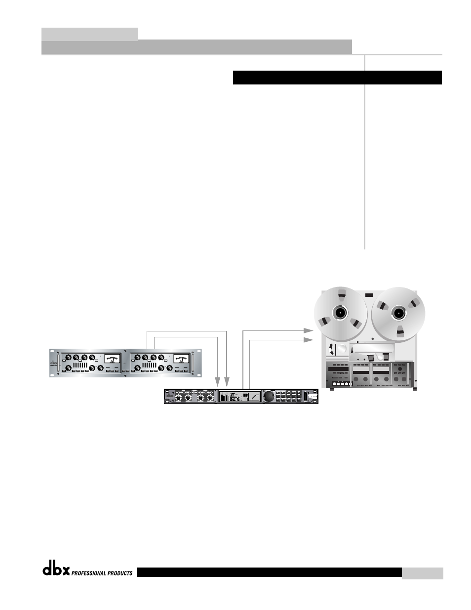 Quantum, Application guide, 4 analog tracking | Hardware | dbx Pro QUANTUM User Manual | Page 65 / 94