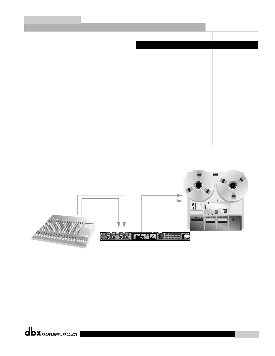 Quantum, Application guide, 6 analog mixing | dbx Pro QUANTUM User Manual | Page 67 / 94