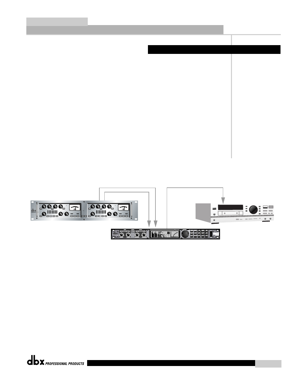 Quantum, Application guide, 8 analog to digital converter | Hardware, Software, Quantum user manual | dbx Pro QUANTUM User Manual | Page 69 / 94