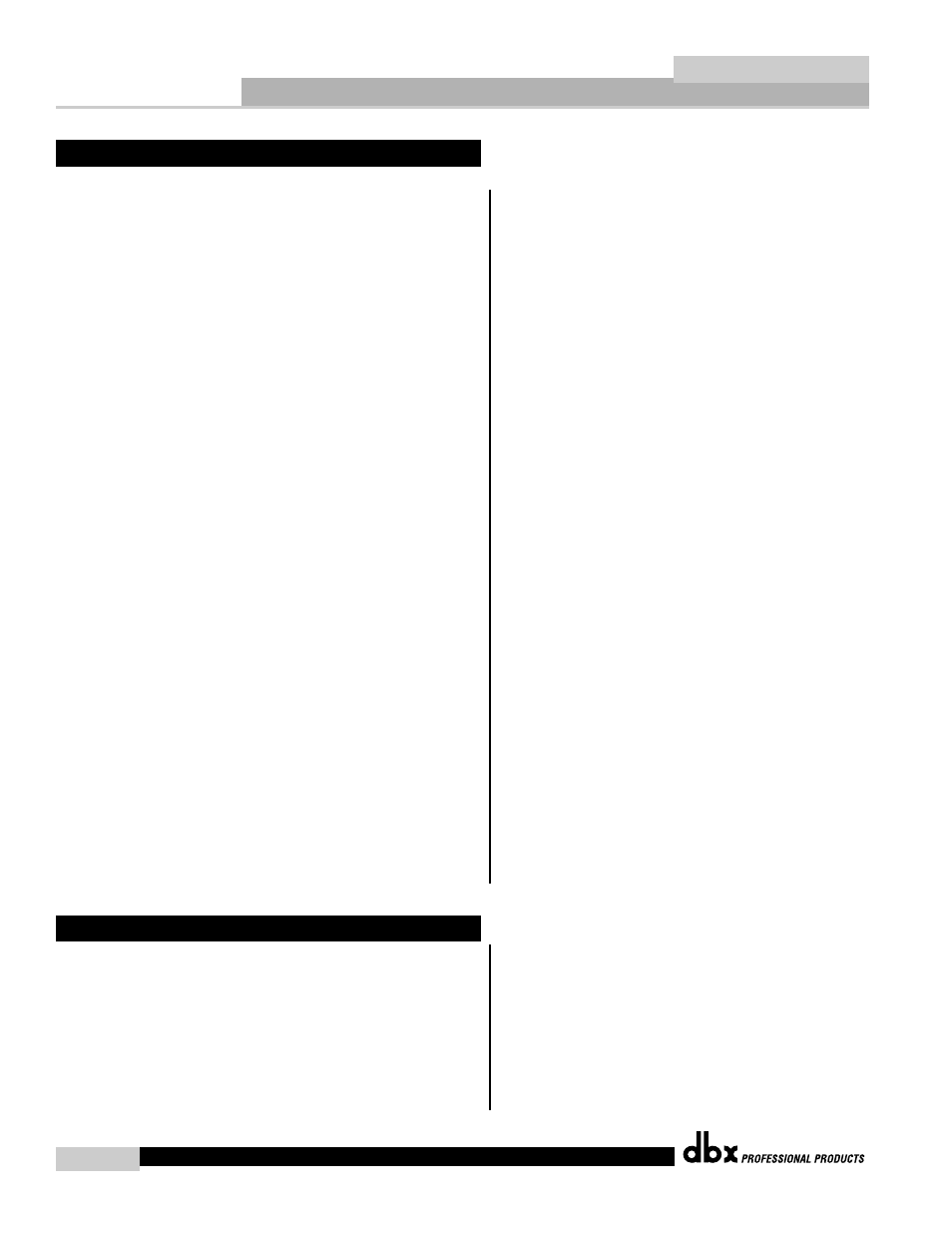 Quantum, Appendix e | dbx Pro QUANTUM User Manual | Page 86 / 94
