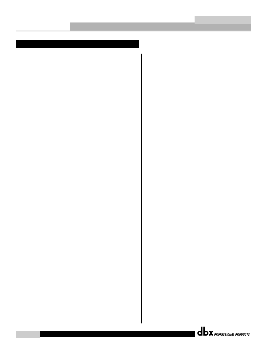 Quantum, Appendix f | dbx Pro QUANTUM User Manual | Page 88 / 94