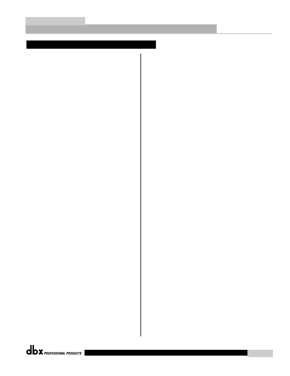 Quantum, Appendix f | dbx Pro QUANTUM User Manual | Page 89 / 94