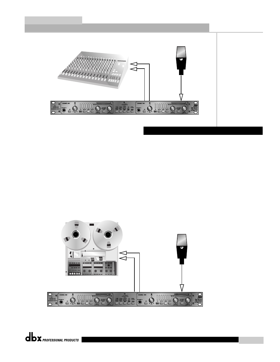 dbx Pro 386 User Manual | Page 15 / 35