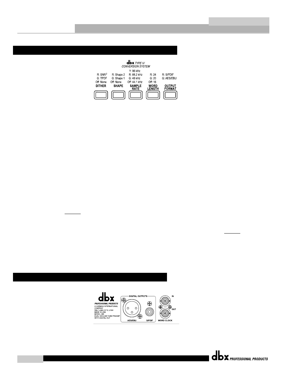 dbx Pro 386 User Manual | Page 18 / 35