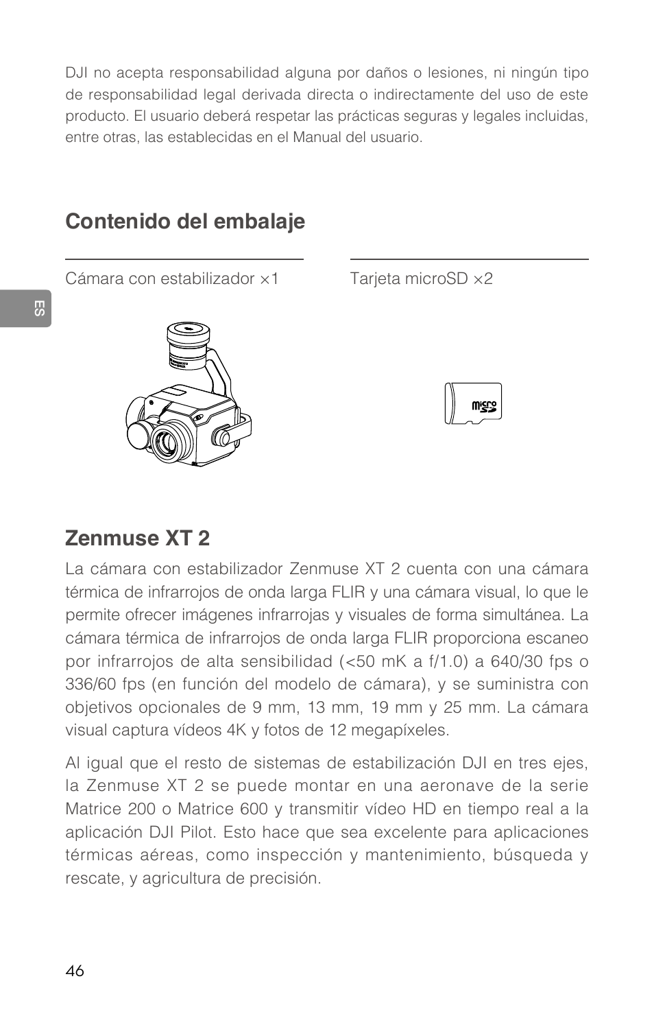 DJI Zenmuse XT2 Dual 4K/Drone Thermal Camera (19mm, 9 Hz, 336 x 256) User Manual | Page 48 / 97