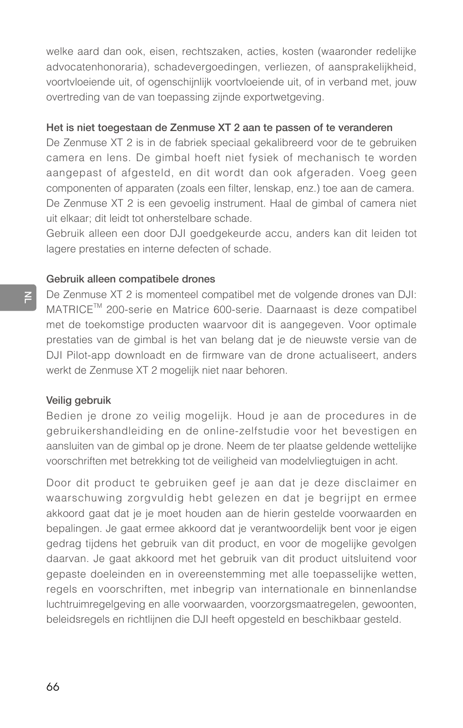 DJI Zenmuse XT2 Dual 4K/Drone Thermal Camera (19mm, 9 Hz, 336 x 256) User Manual | Page 68 / 97
