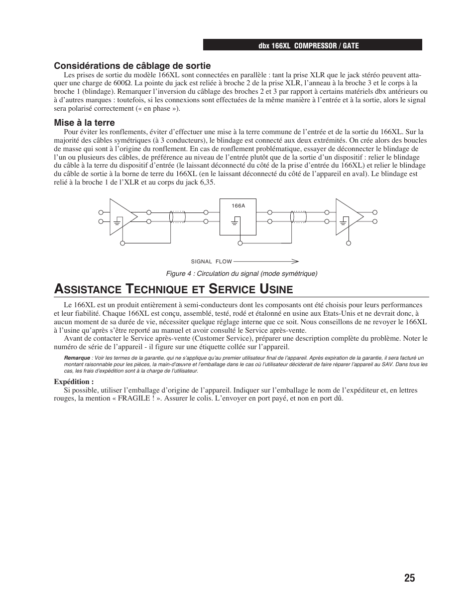 dbx Pro 166XL User Manual | Page 27 / 60