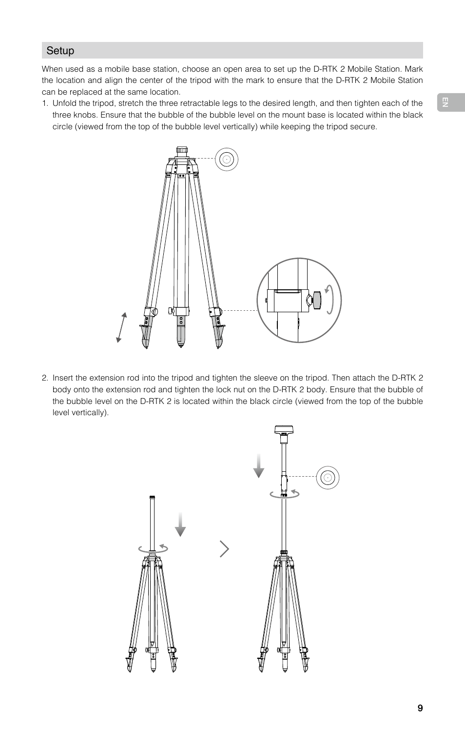 DJI D-RTK 2 High-Precision GNSS Mobile Station User Manual | Page 10 / 163