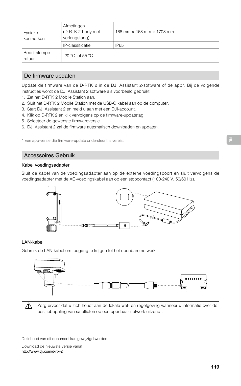 DJI D-RTK 2 High-Precision GNSS Mobile Station User Manual | Page 120 / 163